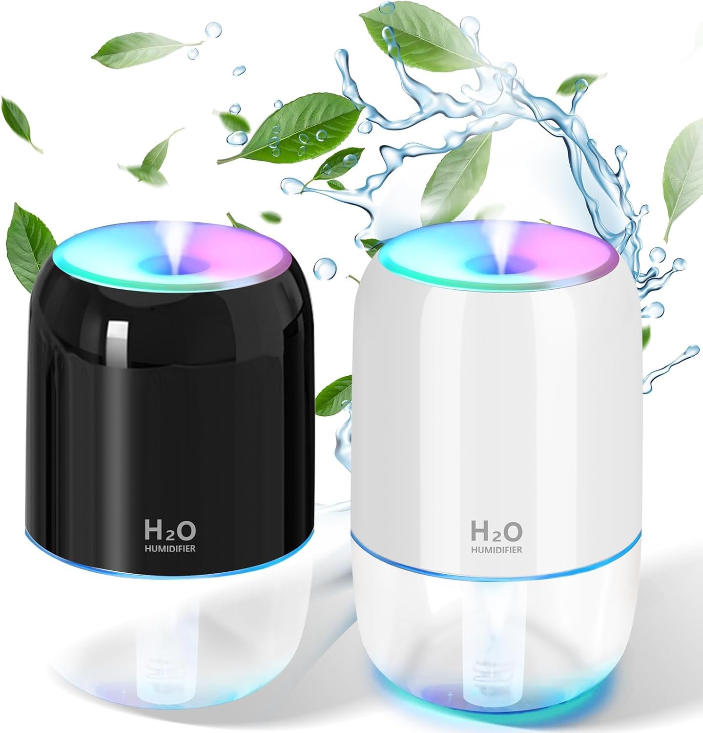 Humidificateur et Diffuseur d'Arômes Portable H₂O